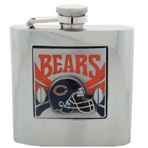 NFL Chicago Bears Team Logo Flachmann, NEU - Bild 1 von 1
