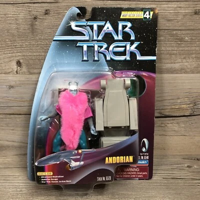 Star Trek Andorian 5" VINTAGE SEALED 1998 Warp Factor Series 4 - Image 1 of 4