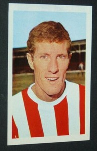 #254 WILLIE STEVENSON STOKE CITY FC POTTERS FKS FOOTBALL ENGLAND 1968-1969