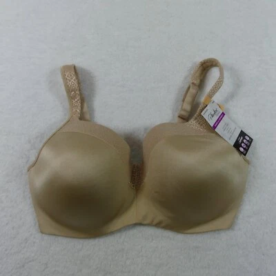 Playtex Bra Womens 36DD Beige Underwired Balconette Shapes Supports Secrets 4823 - Image 1 of 4
