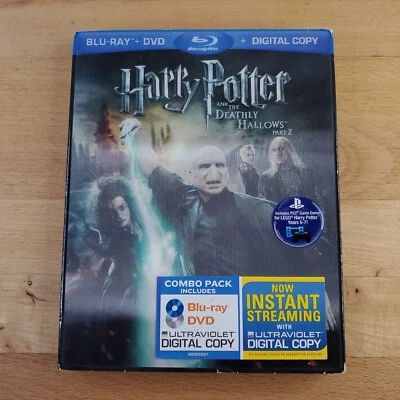 Harry Potter And The Deathly Hallows Part 2 Blu-ray + DVD + Digital Copy Sealed - Image 1 of 4