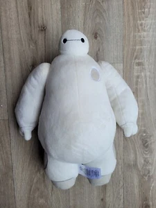 Disney Store Big Hero Six White Baymax Soft Toy Plush Teddy 15 inch movable arms - Picture 1 of 5