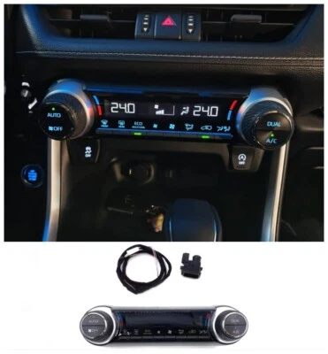 Climatizador automático actualizado para Toyota RAV4 2019-2025 Foto 1 de 4