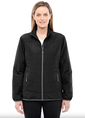 Jaqueta North End Feminina Resolve Interativa Isolada Embalável (78231) Preta - Imagem 1 de 4