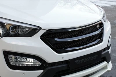[Roadruns] Front Radiator Grille Grill For 2013+ Hyundai Santa Fe Sport Painted - Изображение 1 из 4