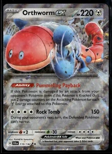 Orthworm EX - 110/142 - Double Rare - Pokemon - Stellar Crown - NM/M - Bild 1 von 2