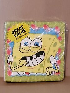 Spongebob SquarePants Birthday Party Supplies Great Value 40 Count Napkins - New
