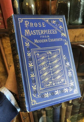 1886 Prose Masterpieces from Modern Essayists : Washington Irving : Charles Lamb - Image 1 of 4