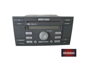 Ford Focus Mk2 Radio CD mit Code Bj 2006 4M5T18C815AD - Bild 1 von 2