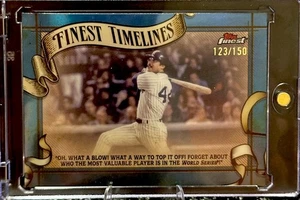Reggie Jackson 2025 Topps Finest Timelines Blue Refractor #FT-15 123 /150 - Picture 1 of 6