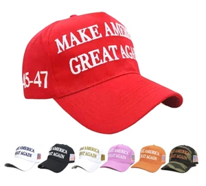 Make America Great Again MAGA Mütze Trump 45-47 Farbe wählbar! Versand im Karton! - Bild 1 von 20
