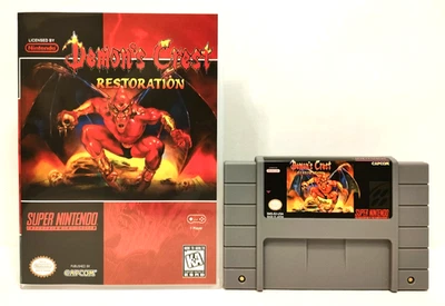 Demon's Crest - Restoration Super Nintendo snes - Image 1 of 2