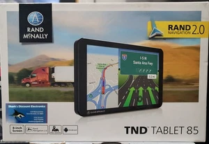 Rand McNally Tablet TND-T85 LM 85 OPEN BOX FREE SHIP - Picture 1 of 6