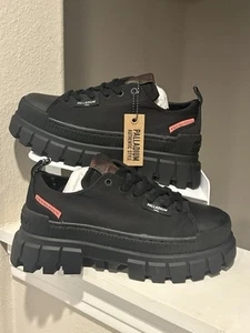 Palladium Industrial Shoes Women’s 6.5 Medium REVOLT LO TX Black 97243-010-M NEW - Picture 1 of 10