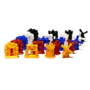 Scythe Upgrade Set (20PCS) - Imperial Buildings Board Game Upgrade Expansion - Picture 1 of 1