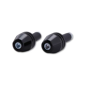 Contrappesi anti-vibrazione bar end universali in alluminio nero 2pz - Imagen 1 de 1