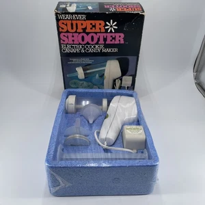 Wear Ever Super Shooter 70001 versiegelte elektrische Keks Süßigkeiten Maschine Vintage Backen - Bild 1 von 10