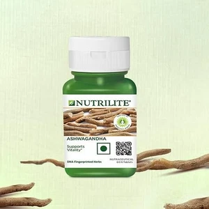 Amway Nutrilite Ashwagandha 60 Tabs für Kraft, Vitalität, Nervensystem - Bild 1 von 3
