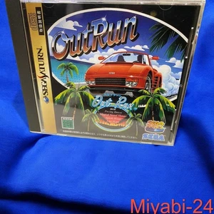 Seltene Outrun Sega Saturn Software Autorennen 1996 gebraucht - Bild 1 von 5