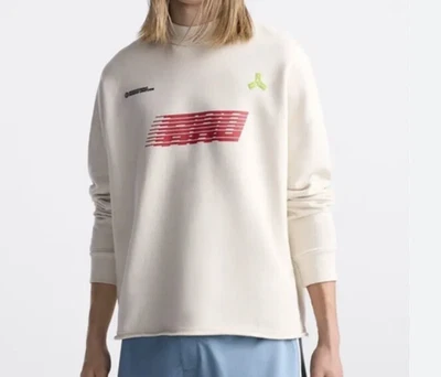 ZARA x RHUDE RHUIGI логотип пуловер толстовка, размер L - Изображение 1 из 4