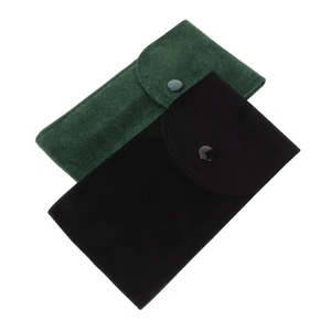  Custodia per orologi da viaggio 2 pezzi: organizer sottile per orologi con chiusura a scatto - - Foto 1 di 17