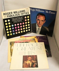 Lot of 5: Liberance and Roger Williams Vinyls - Imagen 1 de 3