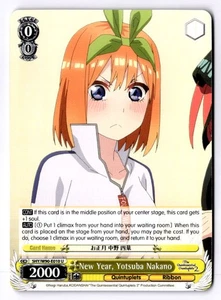 New Year, Yotsuba Nakano Uncommon The Quintessential Quintuplets 2 5HY/W90-E010 - Picture 1 of 2