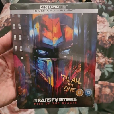 Transformers: Rise of the Beasts Steelbook Limited Edition 4K UHD New & Sealed - Image 1 of 2