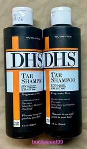 DHS Tar Shampoo - 8 oz ciascuno - TOP SIGILLATI - SCADENZA 8/26 - CONFEZIONE DA 2 - Foto 1 di 3