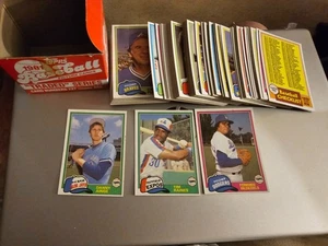 1981 Topps Traded Baseball Complete Set w/ Box 1-132 Valenzuela Raines Ainge - Bild 1 von 2