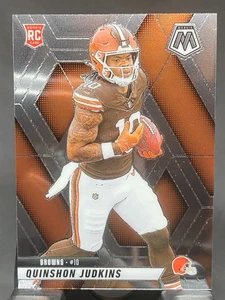 Fútbol americano mosaico 2025🔥QUINSHON JUDKINS🔥RC base #365 Cleveland Browns - Imagen 1 de 2