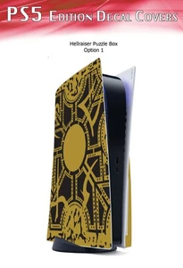 PS5 Clive Barker Hellraiser Revival Limited Edition Decal Cover - Picture 1 of 27