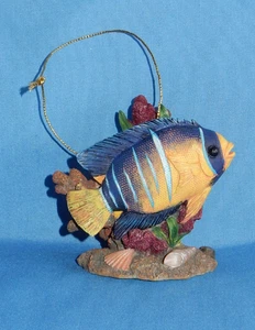 WWF World Wildlife Fund Juvenile Queen Angelfish Ornament 2001 Bloomingdales - Bild 1 von 5