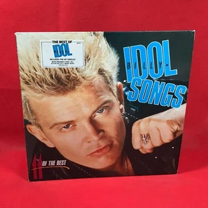 BILLY IDOL Idol Songs 1988 UK vinyl LP + INNER best of greatest hits A - Picture 1 of 6