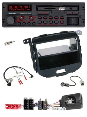 Blaupunkt SD Lenkrad USB Bluetooth DAB Autoradio für Hyundai i10 09-13 schwarz R - Bild 1 von 4