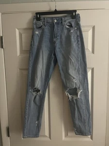 Jeans American Eagle donna taglia 0 mamma jeans fori regolari - Foto 1 di 6