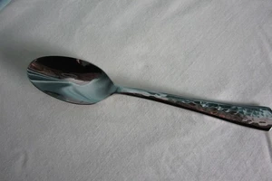 Oneida Etta Entertain 365 Teaspoons Set of 4 Stainless Steel 18/0 Hammered New - Picture 1 of 2