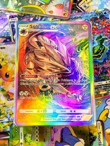 Solgaleo Ex proxy pocket app card tcg full art Celestial Guardians set - Picture 1 of 2