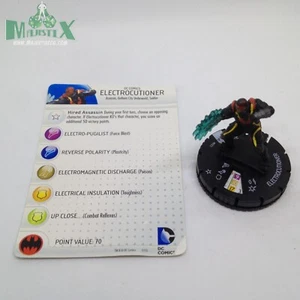 Heroclix Batman: Arkham Origins set Electrocutioner #003 ¡Figura común con tarjeta! - Imagen 1 de 1