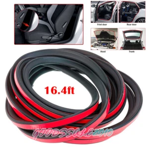 Universal 5M L-shaped Rubber SUV Body Car Gap Filling Sealing Strip Molding Trim - Picture 1 of 18