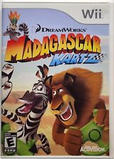 Madagascar Kartz Wii (Nintendo Wii, 2009) Tested Works CIB FREE SHIPPING 🇨🇦 