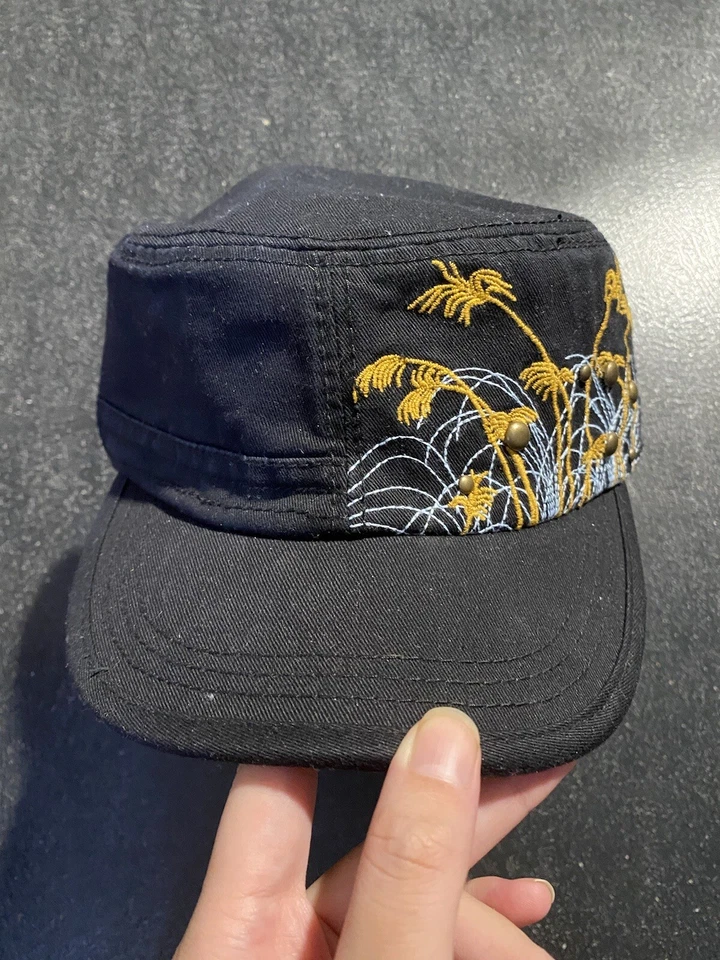 Gorra Something Special Ejército Militar Sombrero Tachonado Paja N Hierba Pequeña Foto 1 de 4