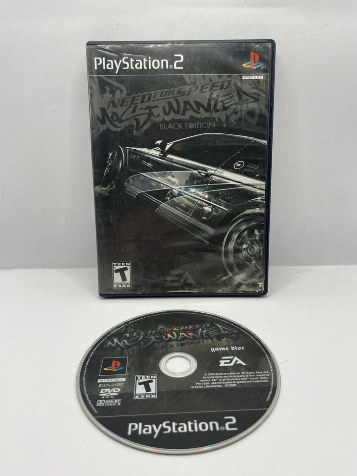 Need for Speed: Most Wanted -- Black Edition (Sony PlayStation 2, 2005) for  sale online