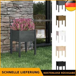 Massivholz Kiefer Pflanzkübel Blumenkübel Hochbeet mehrere Auswahl vidaXL - Bild 1 von 49