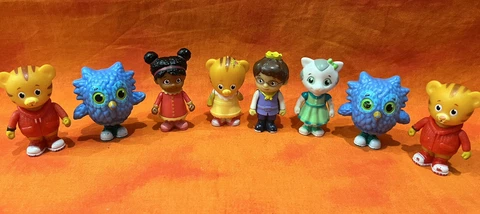 Daniel Tiger's Neighborhood PBS Toys Figures - Lot of 8 Figures Cover