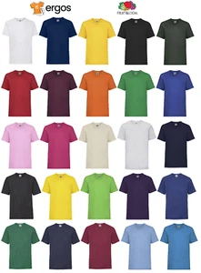 Fruit Of The Loom T-Shirt Bimba Bambino Unisex Maglietta Manica Corta FR610330 - Imagen 1 de 31