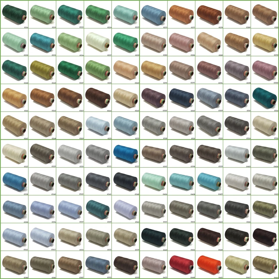 Amann 100% Polyester Core-Spun Regular Sewing Thread Tex 40 1000m Color 402-0586 - Image 1 of 1