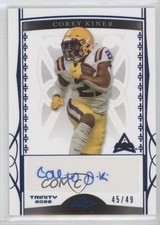 2022 Leaf Trinity Navy /49 Corey Kiner #BA-CK1 Auto