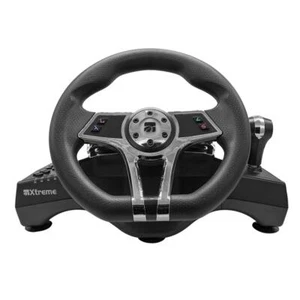Volante + Pedaliera guida Hurricane+ Wheel PS4 Xtreme Videogames 90428 - Imagen 1 de 4
