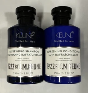 Keune Men Refreshing Shampoo & Conditioner 8.5 oz Duo / Set - Picture 1 of 2